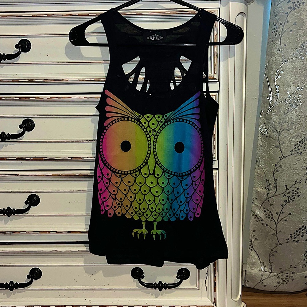 Owl tank top